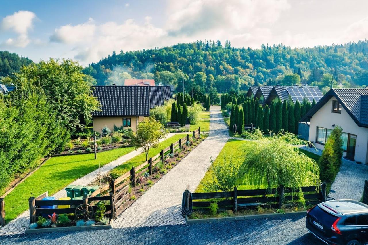 Caloroczne Domki W Bieszczadach "The Willows" Laczki Eksteriør bilde