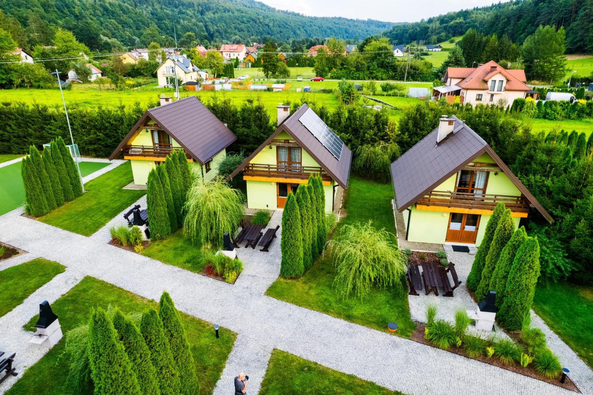 Caloroczne Domki W Bieszczadach "The Willows" Laczki Eksteriør bilde